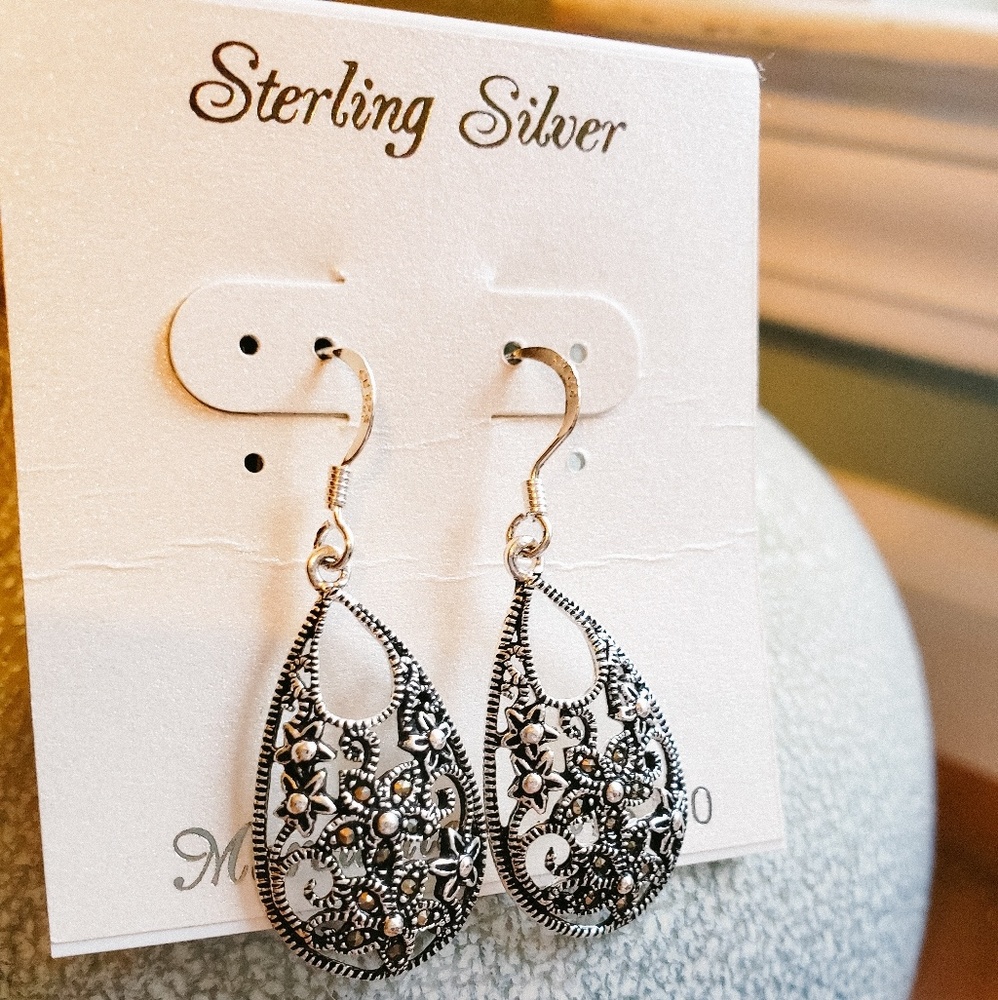 Sterling Silver dangle earrings